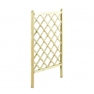 wooden rectangular planter trellis 120(h) x 90cm - 30074 (ΞΥΛΙΝΕΣ ΓΛΑΣΤΡΕΣ / Καφασωτά γλάστρας)