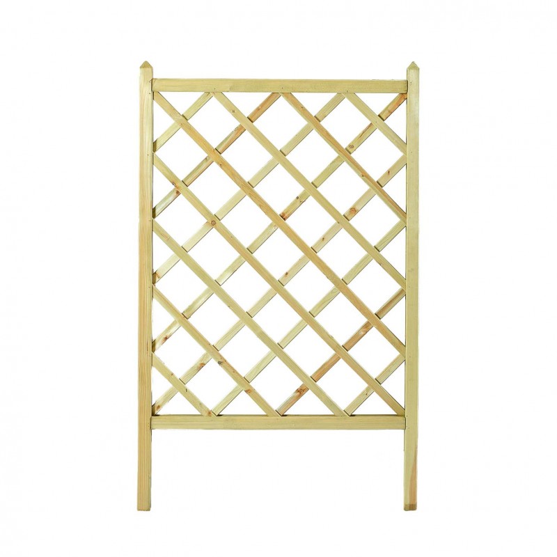 wooden rectangular planter trellis 120(h) x 90cm - 30074 (ΞΥΛΙΝΕΣ ΓΛΑΣΤΡΕΣ / Καφασωτά γλάστρας)