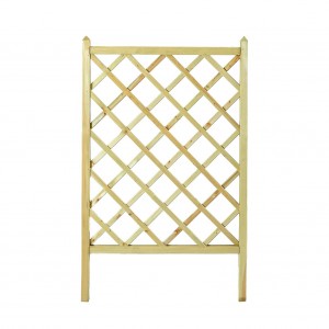 wooden rectangular planter trellis 120(h) x 90cm - 30074 (ΞΥΛΙΝΕΣ ΓΛΑΣΤΡΕΣ / Καφασωτά γλάστρας)