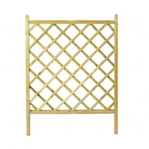 Wooden planter trellis 120(h) x 110cm