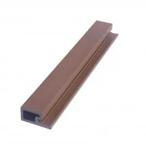 Single start 3D profile Trim 2,5 x 4,9 x 290cm- brown
