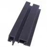 L trim corner for gladding 3D 4,6 x 8,9 x 290cm - dark grey