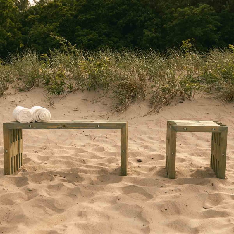 garden bench, beach bench, spa bench