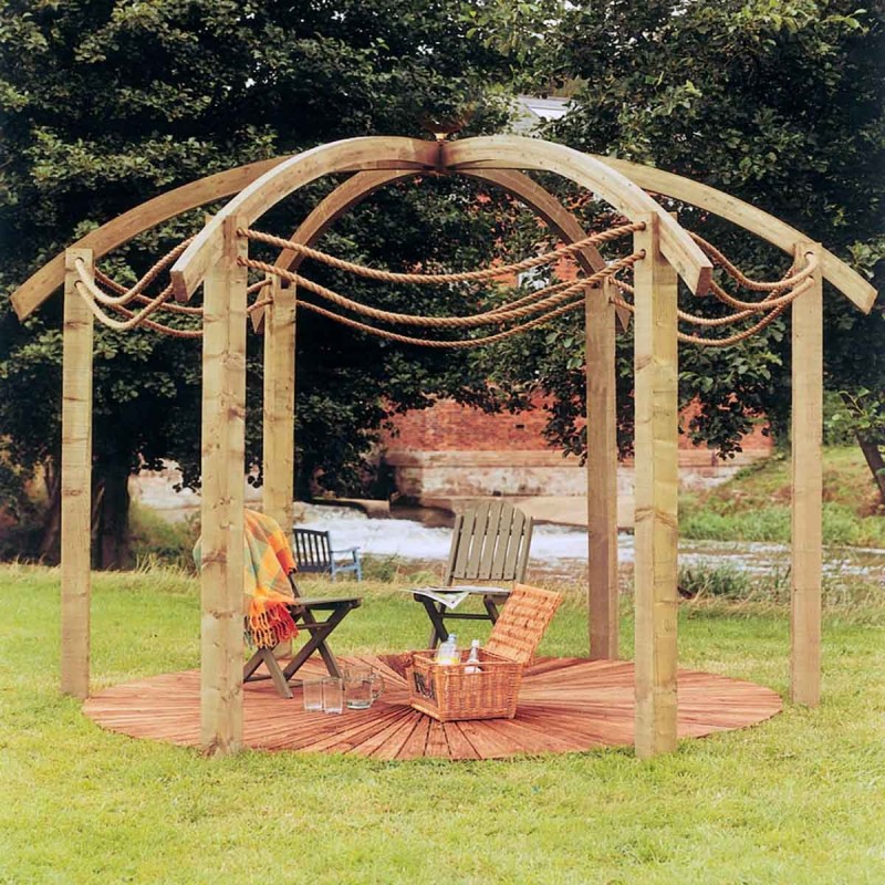 Timber arch 4,5 x 9 x 240cm