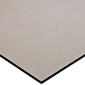 Solid polycarbonate sheet bronze 4mm