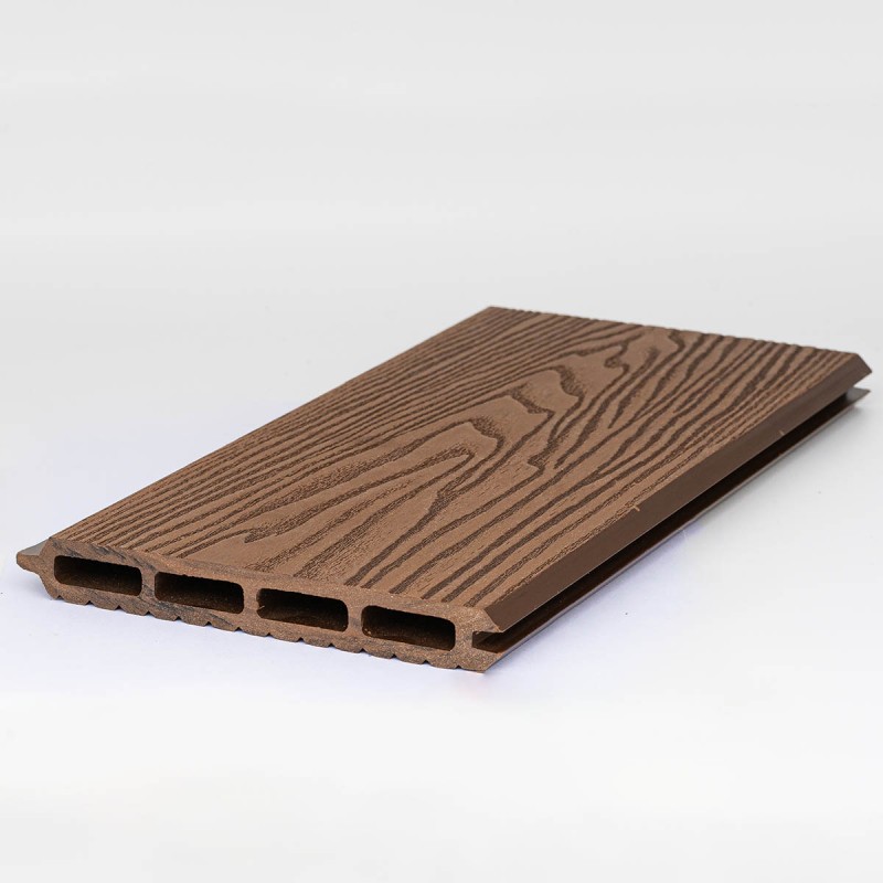 ΤΑΒΛΑ ΠΑΝΕΛ wpc 2 x 16 x 180εκ. - ΚΑΦΕ 3d wood - 70225 (WPC | DECK & ΠΕΡΙΦΡΑΞΗ / WPC | τάβλες περίφραξης)