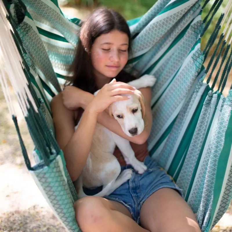 Hammock chair Habana Agave Organic Cotton - comfort