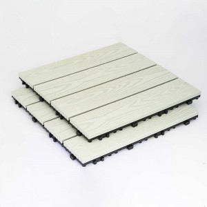 WPC decking tile WOOD 30 x 30cm