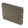WPC striped fencing board 2 x 12 x 360cm - light grey