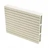 WPC striped fencing board 2 x 12 x 360cm - off white