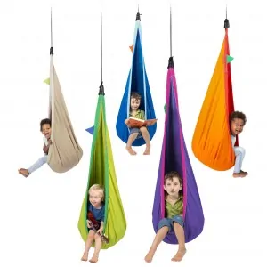 Kids hanging nest Joki Dolphy