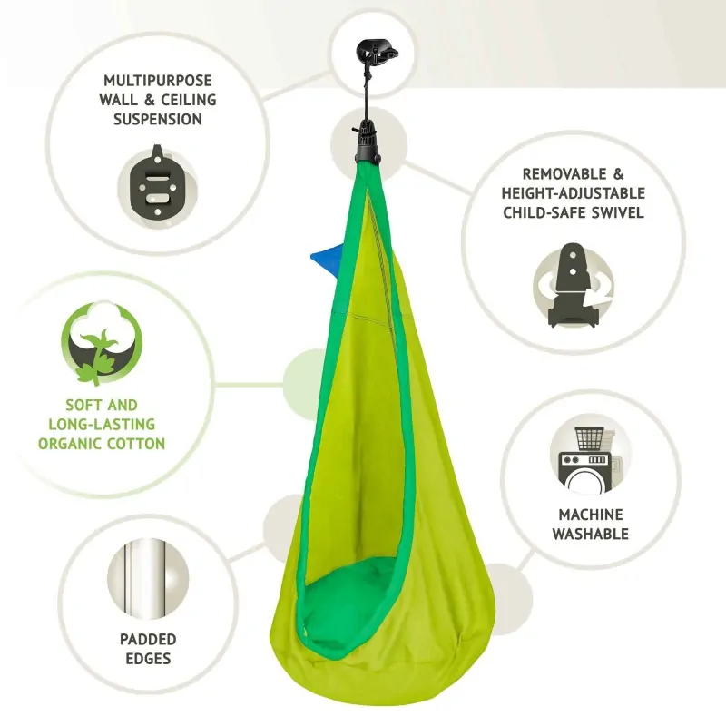 Kids hanging nest Joki Froggy