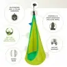 Kids hanging nest Joki Froggy