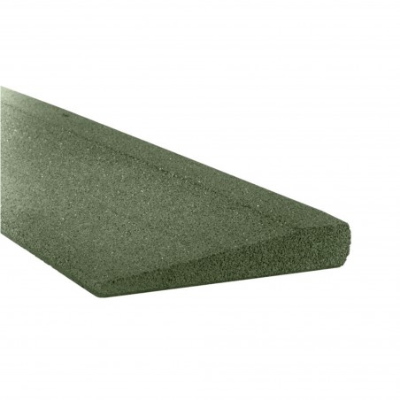 Rubber tile ramp 2-5 x 25 x 100cm