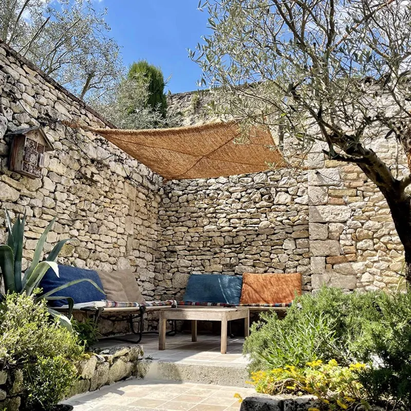 Τετράγωνο πανί σκίασης Κοκοφοίνικα - model 2