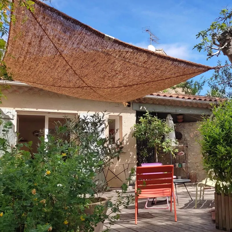 Coconut shade sail square - Model 2