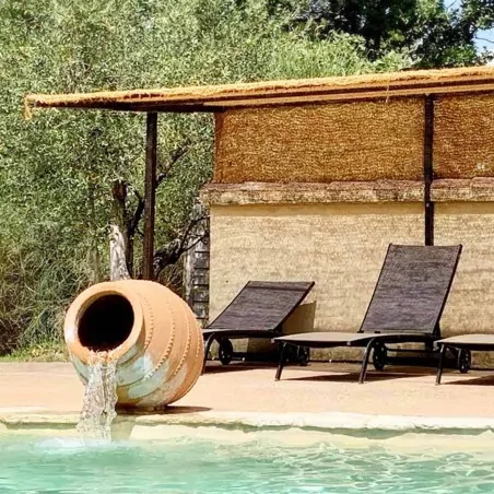 Coconut shade sail square  - Model 1 COCONUT FIBER SIMPLE WEAVING SHADE SQUARE 2m x 2m | M1