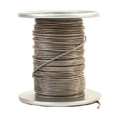 Wire rope inox 5mm per meter