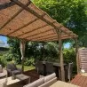 Coconut shade sail rectangular - Model 1 COCONUT FIBER SIMPLE WEAVING SHADE RECTANGULAR 2m x 3m | M1