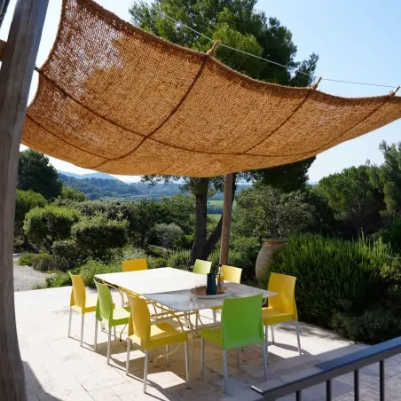 Παραλληλόγραμμο πανί σκίασης Κοκοφοίνικα - model 3 ΠΑΡ/ΜΟ ΠΑΝΙ ΣΚΙΑΣΗΣ ΚΟΚΟΦΟΙΝΙΚΑ (ΕΝΙΣΧ.ΠΑΡΑΛΛΗΛΑ) 3m x 5m | M3