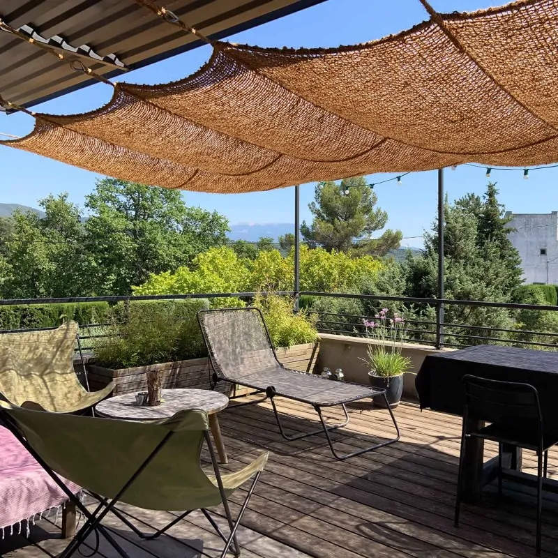 Coconut shade sail rectangular - Model 3