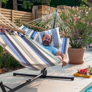 Steel stand for hammock