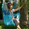 Hammock chair Habana Azure Organic Cotton - comfort
