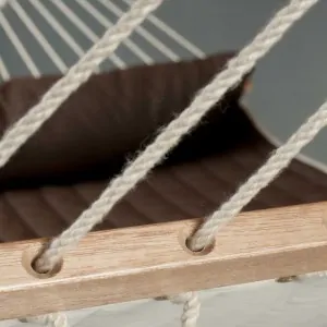 Spreader bar hammock quilted Alabama Arabica- kingsize