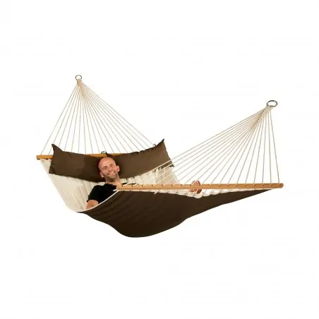 Spreader bar hammock quilted Alabama Arabica- kingsize