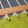 Spreader bar hammock quilted Alabama Avocado- kingsize