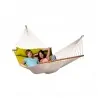 Spreader bar hammock quilted Alabama Avocado- kingsize