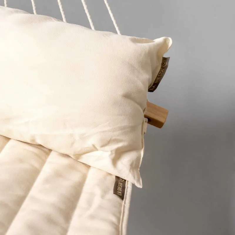 Spreader bar hammock Alabama vanilla quilted - kingsize