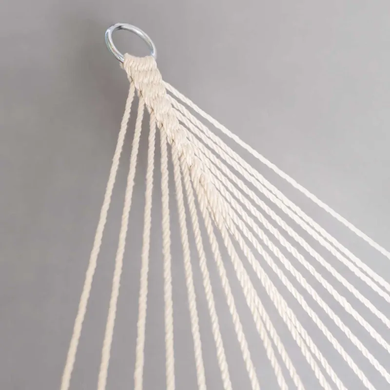 Spreader bar hammock Alabama vanilla quilted - kingsize