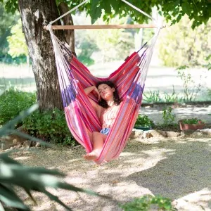 Hammock chair Habana Flamingo Organic Cotton - comfort