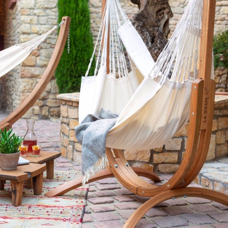 Eucalyptus stand for hammock chair Udine Nature | comfort