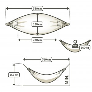 Αιώρα PP Brisa Almond | Double