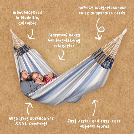 Hammock Brisa Sea Salt weather resistant