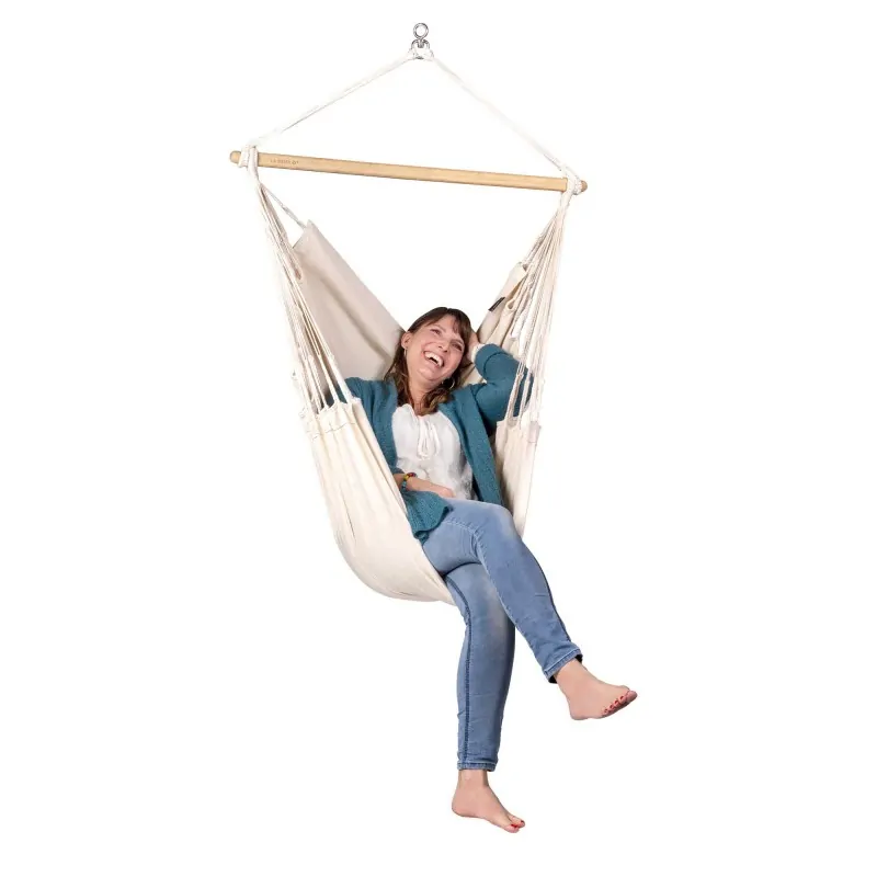 Hammock chair Habana Latte Organic Cotton