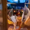 Αιώρα κάθισμα από oργανικό βαμβάκι Habana Zebra Αιώρα κάθισμα από oργανικό βαμβάκι Habana Zebra