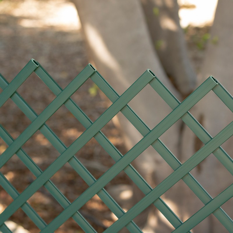 PVC trellis 4,8 x 4,8  | green