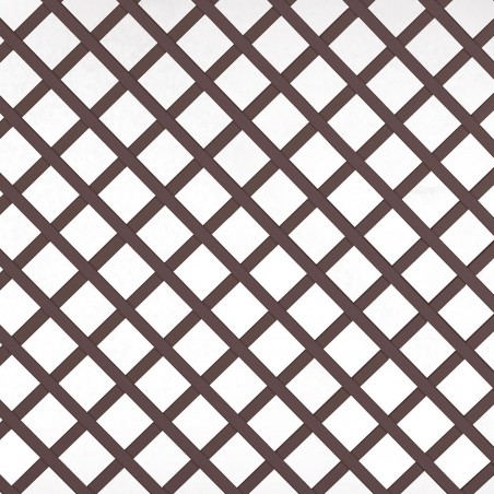 PVC trellis 4,8 x 4,8  | brown