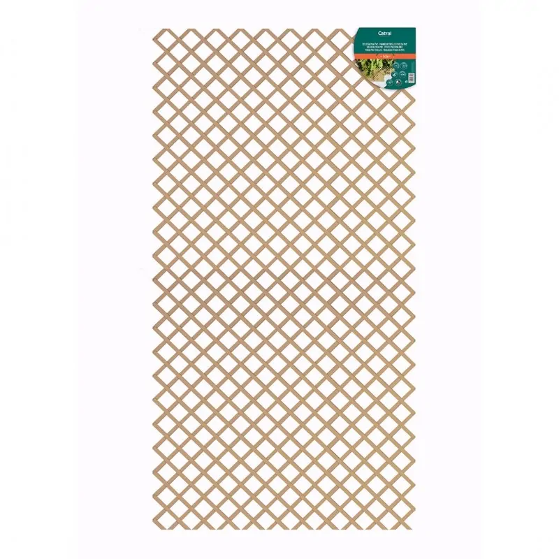 PVC Trellis 100 x 200cm – Natural