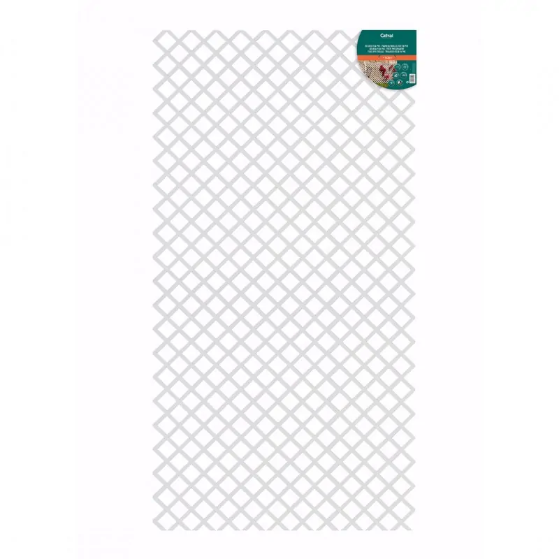 PVC Trellis 100 x 200cm – White