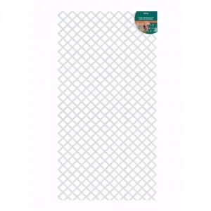 PVC Trellis 100 x 200cm – White