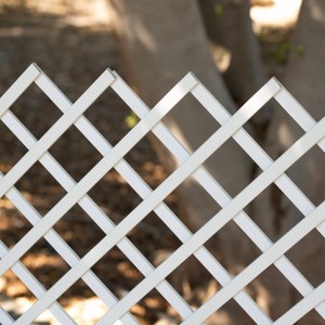 PVC trellis 4,8 x 4,8 | white