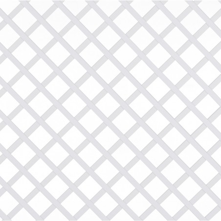 PVC trellis 4,8 x 4,8 | white