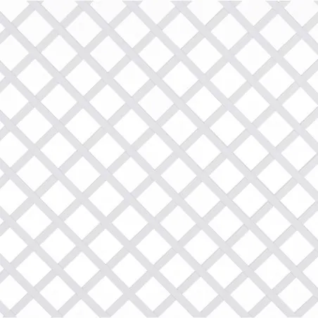 PVC Trellis 100 x 200cm – White
