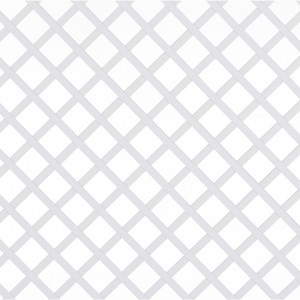 PVC trellis 4,8 x 4,8 | white