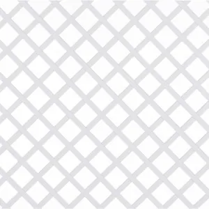 PVC Trellis 100 x 200cm – White