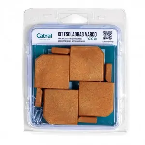 Lop frame bracket kit - brown